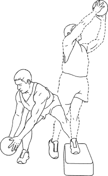 Lateral With Medicine Ball Diagonal Same Side